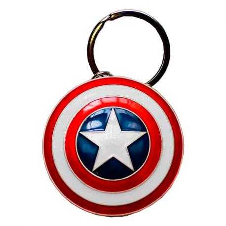 Llavero metal Escudo Capitan America Marvel - Imagen 1