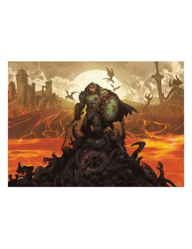 FaNaTtik Doom: The Dark Ages Litografia Limited Edition 42 x 30 cm