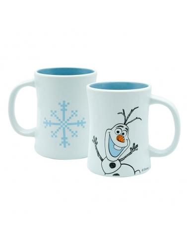Geda Labels Disney Frozen: El reino del hielo Taza con relieve en 3D Olaf 360 ml