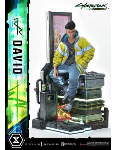 Prime 1 Studio Cyberpunk: Edgerunners Estatua Real Elite Masterline Series 1/4 David 58 cm