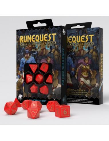 QW CAJA DADOS RUNEQUEST ROJO Y ORO (7)