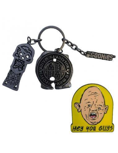 THE GOONIES CHS KEYCHAIN+PIN SET