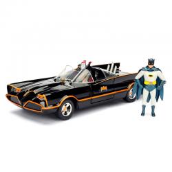 Set figura & coche metal Batmovil 1966 Classic TV Batman DC Comics - Imagen 1