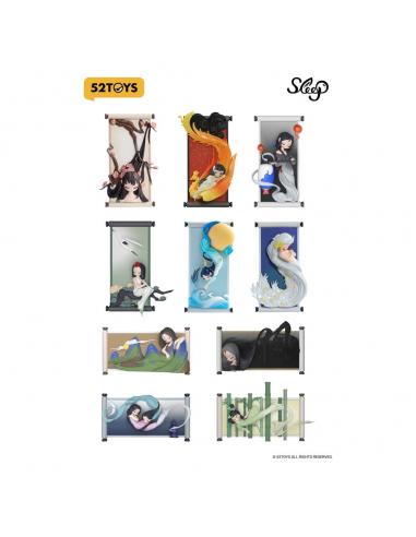 52TOYS Sleep Figuras Blind Box Surtido Chinese Scrolls 10 cm (8)