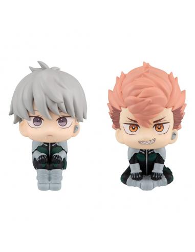 Megahouse Kaiju No. 8 Estatuas PVC Look Up Reno Ichikawa & Iharu Fruhashi 11 cm (with gift)