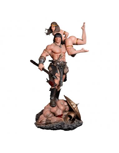 Premium Collectibles Studio Conan el Bárbaro Estatua 1/4 Conan Deluxe Edition 63 cm