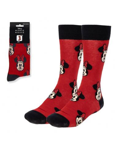 Cerdá Disney Calcetines Minnie Face Red 36-43
