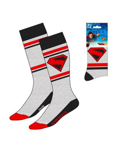 Cerdá DC Comics Calcetines Superman Logo Grey 38-45