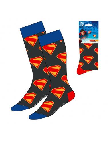 Cerdá DC Comics Calcetines Superman Logo Blue & Red 38-45