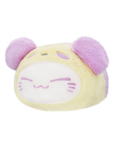 Furyu Nemuneko Cat Peluche Pastel Panda Big Purple 33 cm