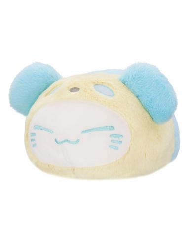 Furyu Nemuneko Cat Peluche Pastel Panda Big Blue 33 cm