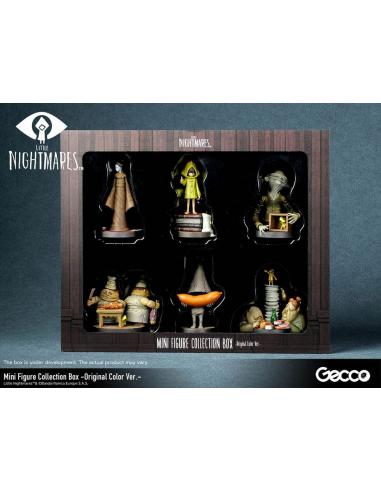 Gecco Little Nightmares Pack de 6 Figuras mini PVC Original Color Ver.