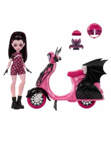 Mattel Muñeca Monster High Draculaura Vamptastic Scooter