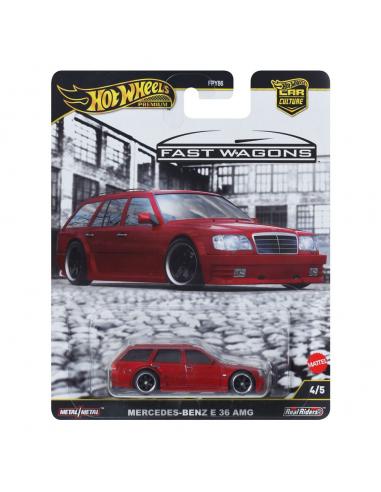 Mattel Hot Wheels Premium Vehículo Die-Cast Car Culture 1/64 Mercedes-Benz E 36 AMG
