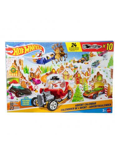 Mattel Hot Wheels Calendario de Adviento 2025