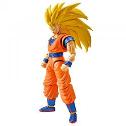 Figura Super Saiyan 3 Son Goku Model Kit Dragon Ball Z 14cm - Imagen 1