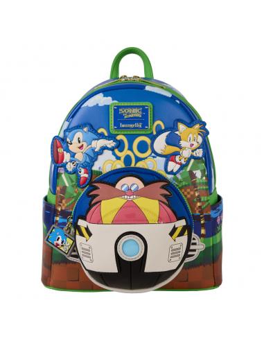 LOUNGEFLY Mochila Sonic the Hedgehog Loungefly 26cm