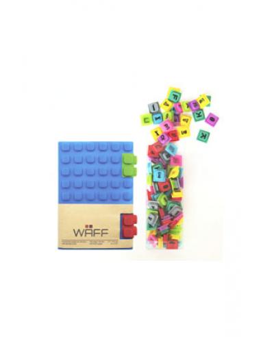 SD TOYS DISEÑO COMBO M AZUL/BLUE LIBRETA WAFF + LETRAS