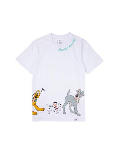 Loungefly Disney by Loungefly Tee Camiseta Unisex Dogs & Cats talla XL
