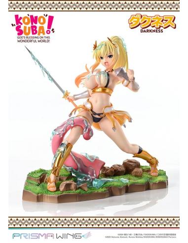 Prime 1 Studio Konusuba - God's blessing on this wonderful world! Estatua PVC 1/7 Prisma Wing Darkness 20 cm