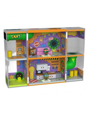 Funko Tortugas Ninja Bitty POP! Bitty Box Expositor con 2 Figuras de vinilo Sewer Lair
