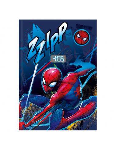 KIDS LICENSING Cuaderno con reloj Spiderman Marvel