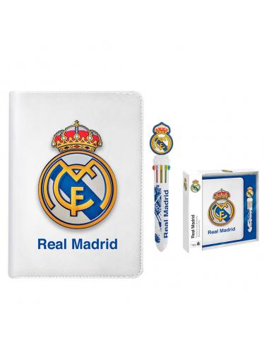 KIDS LICENSING Cuaderno + Boligrafo Real Madrid