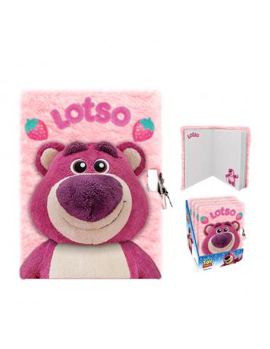 KIDS LICENSING Cuaderno peluche Lotso Toy Story Disney Pixar