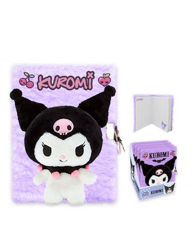 KIDS LICENSING Cuaderno 3D A5 Kuromi Hello Kitty