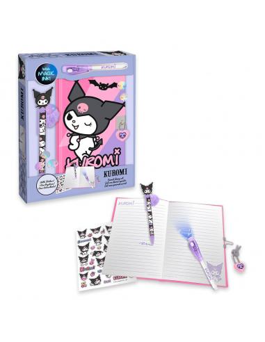 KIDS LICENSING Diario + Boligrafo magico Kuromi Hello Kitty