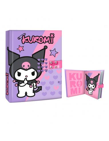 KIDS LICENSING Diario secreto electronico sonido Kuromi Hello Kitty