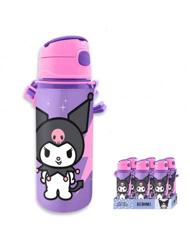 KIDS LICENSING Cantimplora aluminio Kuromi Hello Kitty 600ml