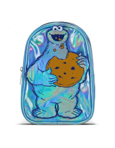 Difuzed Sesame Street Mini-Mochila Cookie Monster Shiny