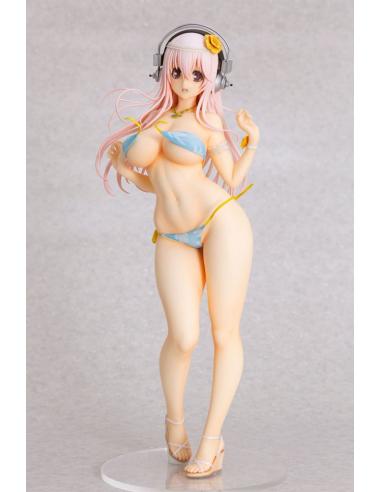 Orchid Seed Super Sonico Estatua 1/4.5 Super Sonico Summer Vacation Ver. 35 cm