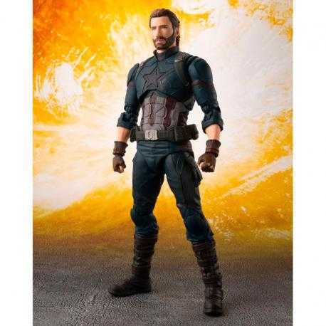 Figura articulada Capitan America Infinity War Vengadores