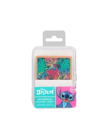 Paladone Products Lilo & Stitch Baraja de Naipes Waterproof