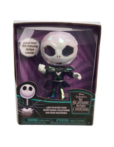 JUST PLAY Figura Muñeco Cabezon Jakks Skelington Pesadilla Antes de Navidad Disney