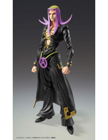 Medicos Entertainment JoJo's Bizarre Adventure Part 5 Figura Super Action Chozokado Leone Abbacchio Black Ver. 16 cm