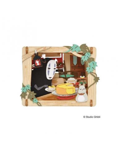 SPIRITED AWAY NO FACE WOOD PAPER THEATER