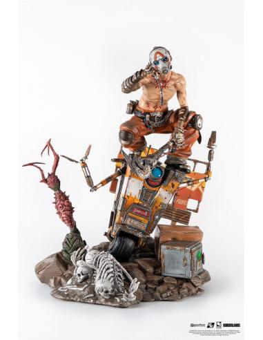 Pure Arts Borderlands 3 Estatua 1/6 Psycho & Claptrap Diorama 40 cm