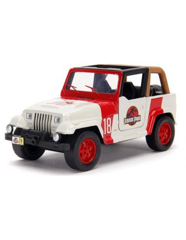 Jeep Wrangler Jurassic World Jada Toys 32129 escala 1/32