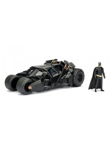 Batmobile Batman - The Dark Knight con Figura de Batman Jada Toys 98261 escala 1/24