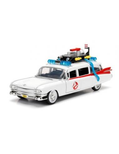 Pelicula Cazafantasmas - Coche Ambulancia Cadillac ECTO-1 Jada Toys 99731 escala 1/24