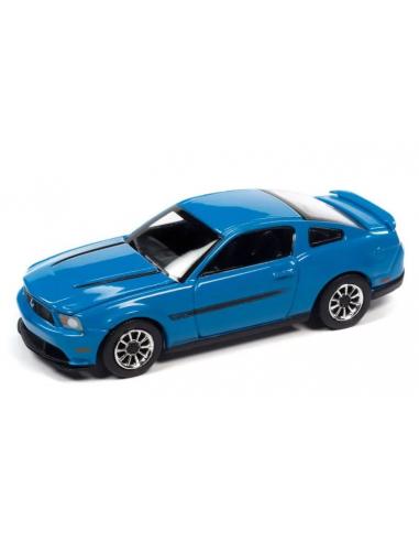 Ford Mustang GT / CS Glover Blue/Black 2012 AUTO WORLD AWSP112A escala 1/64
