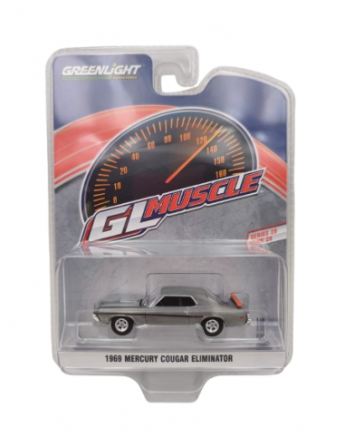 Mercury Cougar Eliminator "Muscle series 28" (1969) Greenlight Versión especial 1/64