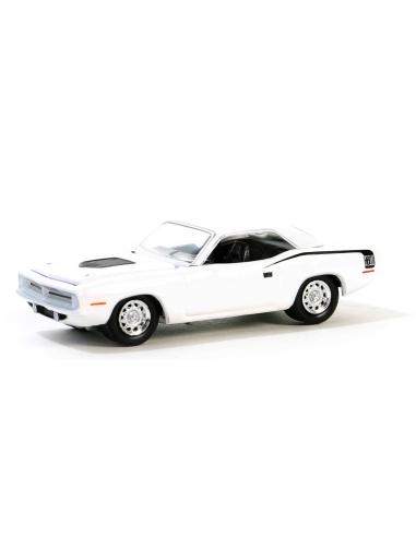 Plymouth Hemi ‘Cuda – Alpine White "Muscle series 28" (1970) Greenlight 1/64