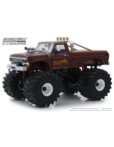 Ford F-250 Monster Truck "Goliath" - 1979 Kings of Crunch GreenLight 1/18
