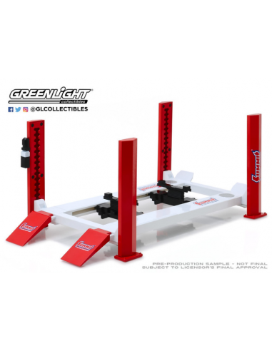 Elevador de Taller "Summit Racing" Greenlight escala 1/18