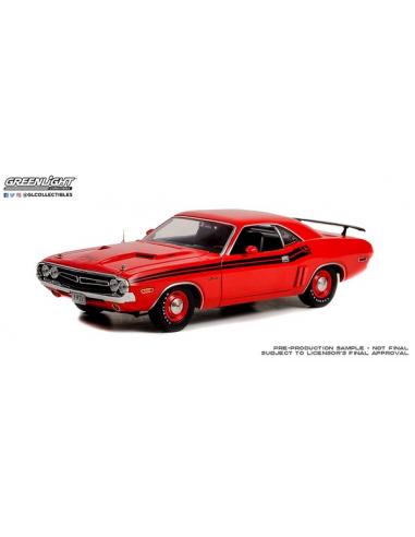 Dodge Challenger R/T Rojo (1970) Greenlight 1/18