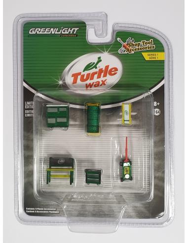 Conjunto de herramientas "Auto Body Shop Turtle Wax" Greenmachine 1/64